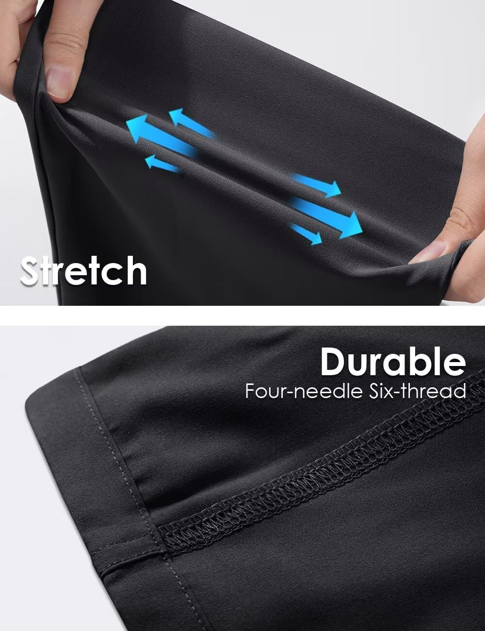 Men's Lightweight Quick-Dry Joggers - Athletic Hiking Sweatpants with Pockets & Elastic Waist - Perfect for Running, Gym Workouts & Outdoor Activities