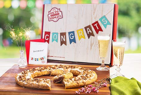 Elegant Raspberry Congratulations Gift Box - Perfect for Graduation, Birthday & Special Occasions