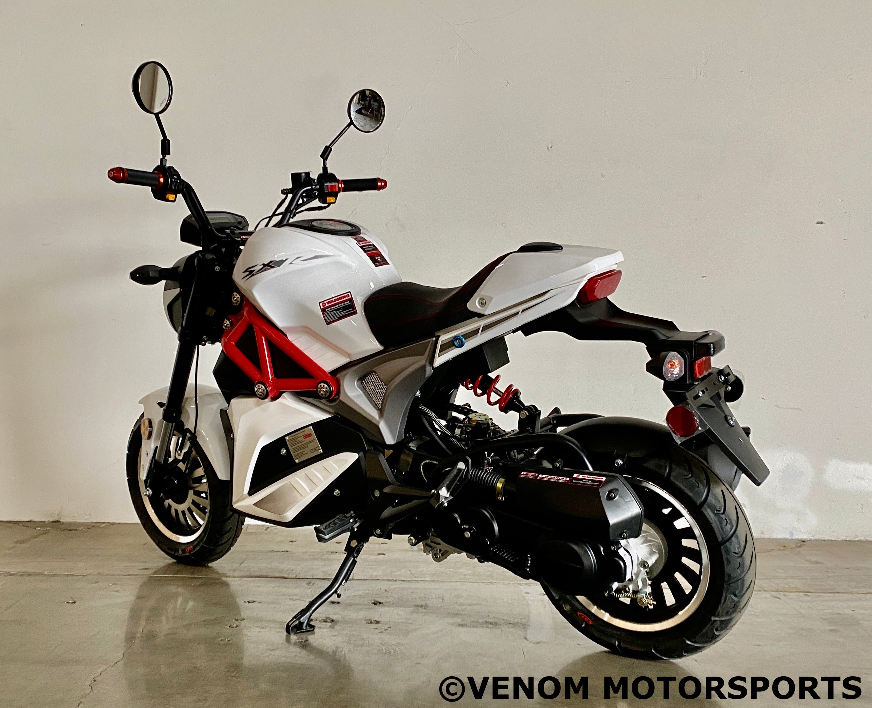 Venom X21 50cc Gas Scooter - Automatic Transmission Moped for Adults - Commuter & Leisure Riding