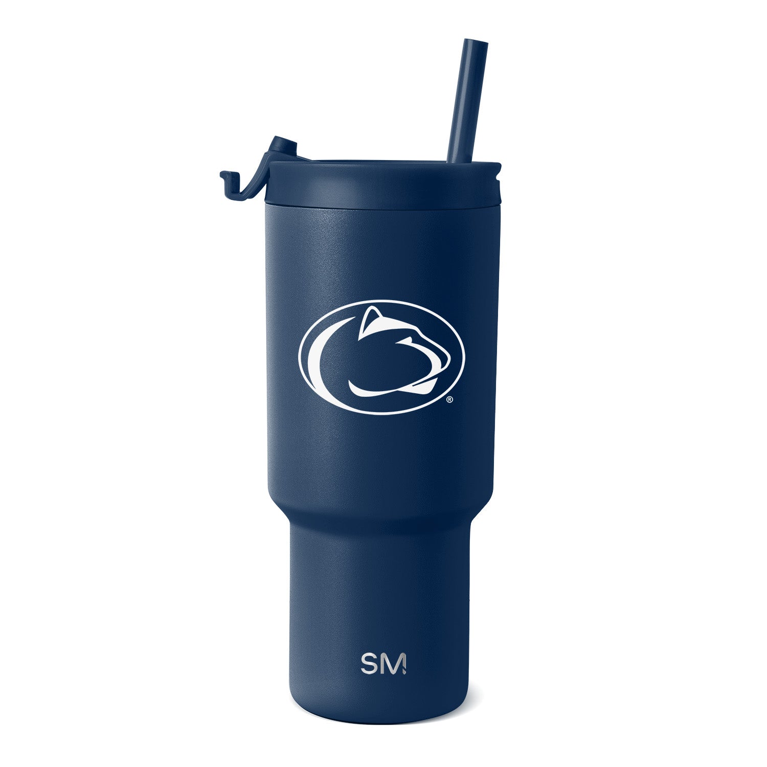 Collegiate Trek Tumbler - Insulated Stainless Steel Water Bottle with Lid & Straw - Perfect for College, Hiking, Gym & Outdoor Adventures