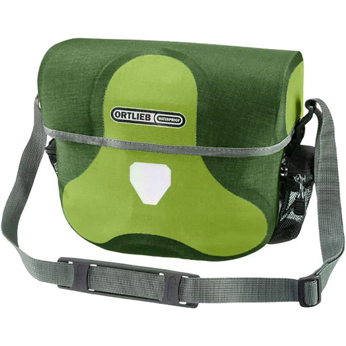 Ortlieb Aruteximeito 6 Plus F3160 Bike Pannier Bag - Waterproof Cycling Backpack for Commuting & Travel - Medium Size in Lime/Moss Green