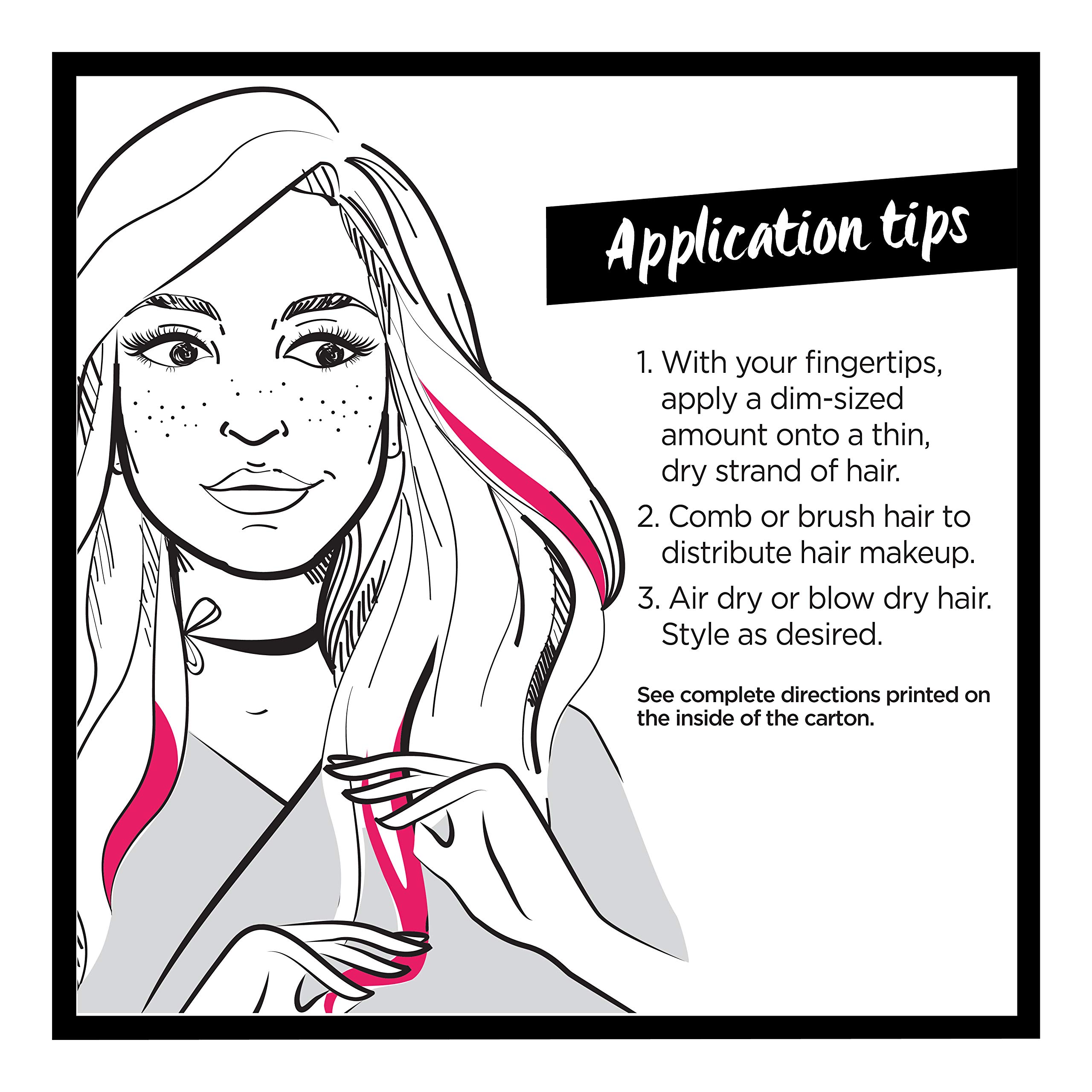 L'Oréal Paris Temporary 1-Day Hair Color for Blondes & Brunettes - Moonstone Gray (1 Fl Oz) | Washable Hair Makeup | Perfect for Parties, Halloween & Costume Events