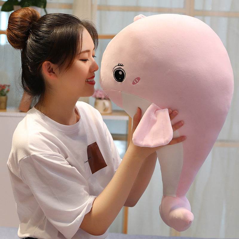 Giant Stuffed Shark Plush Toy - Soft & Cuddly 60