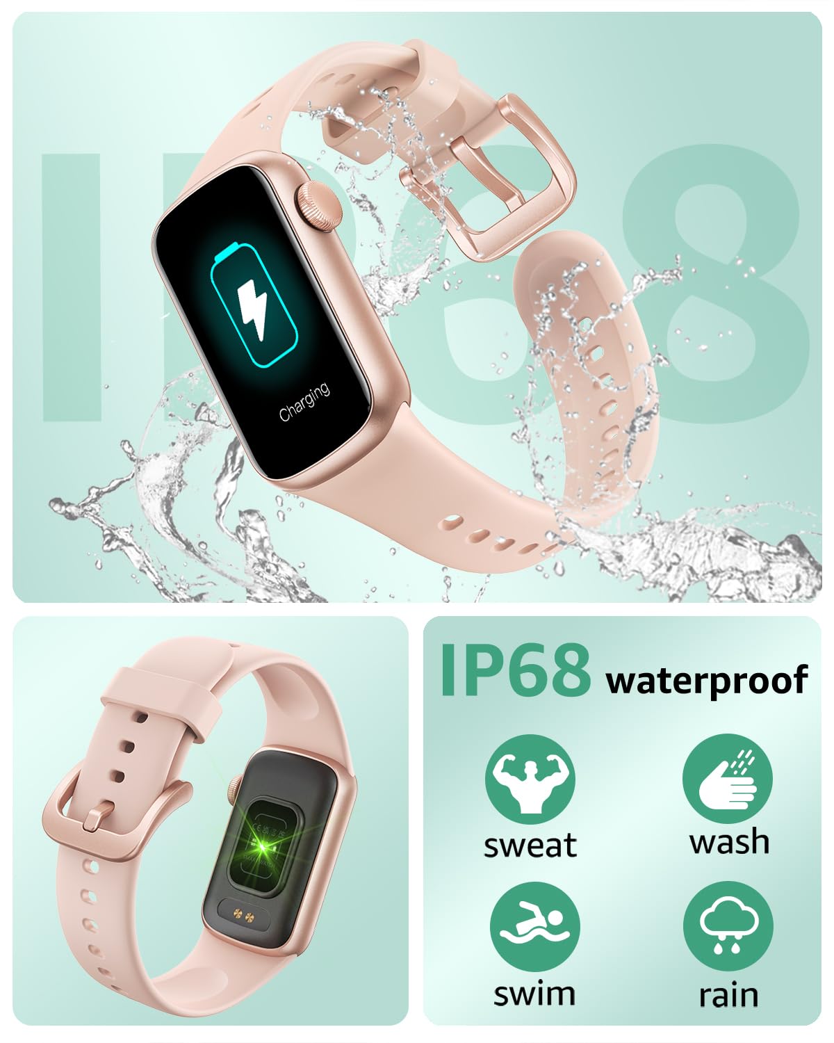 IMFRCHCS Fitness Tracker Smart Watch - 1.47