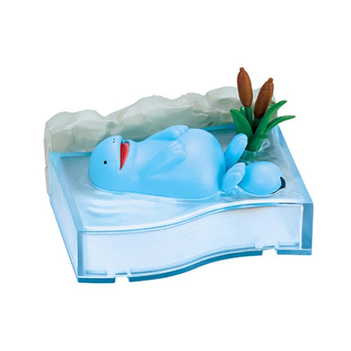 Pokemon Nonbiri Time Take A Break By The River Re-Ment 3 Inch Collectible Figure - Cute Pikachu & Friends Miniature Toy for Display, Collection & Gift (Perfect for Anime Fans & Pokemon Lovers)