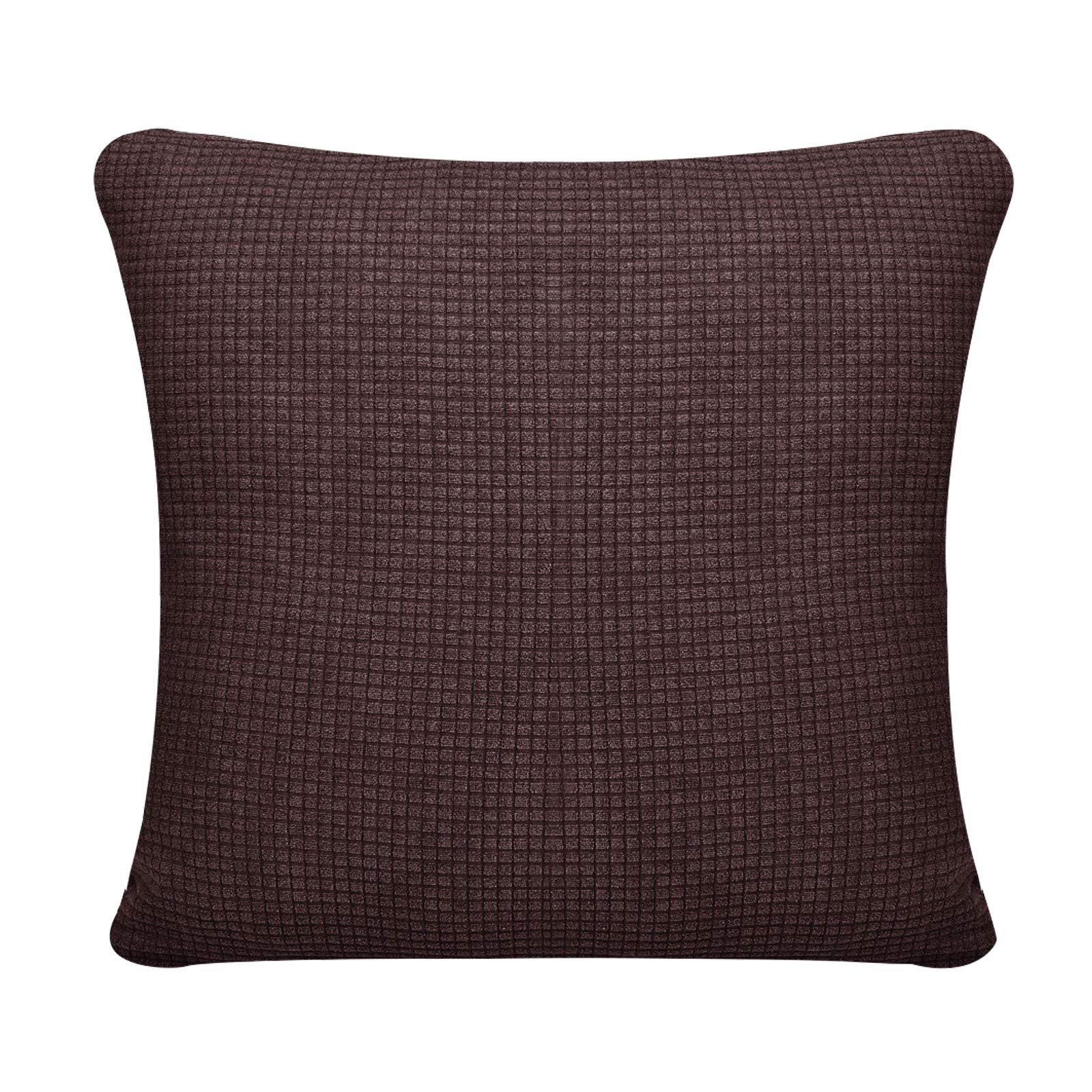Kingtowag Waterproof Outdoor Bench Covers - Slip-Resistant Patio Pillow Protector for Indoor/Outdoor Use - Decorative Home Textile Slipcover (Deep Coffee, One Size) - Perfect for Garden, Deck, and Living Room Furniture Protection