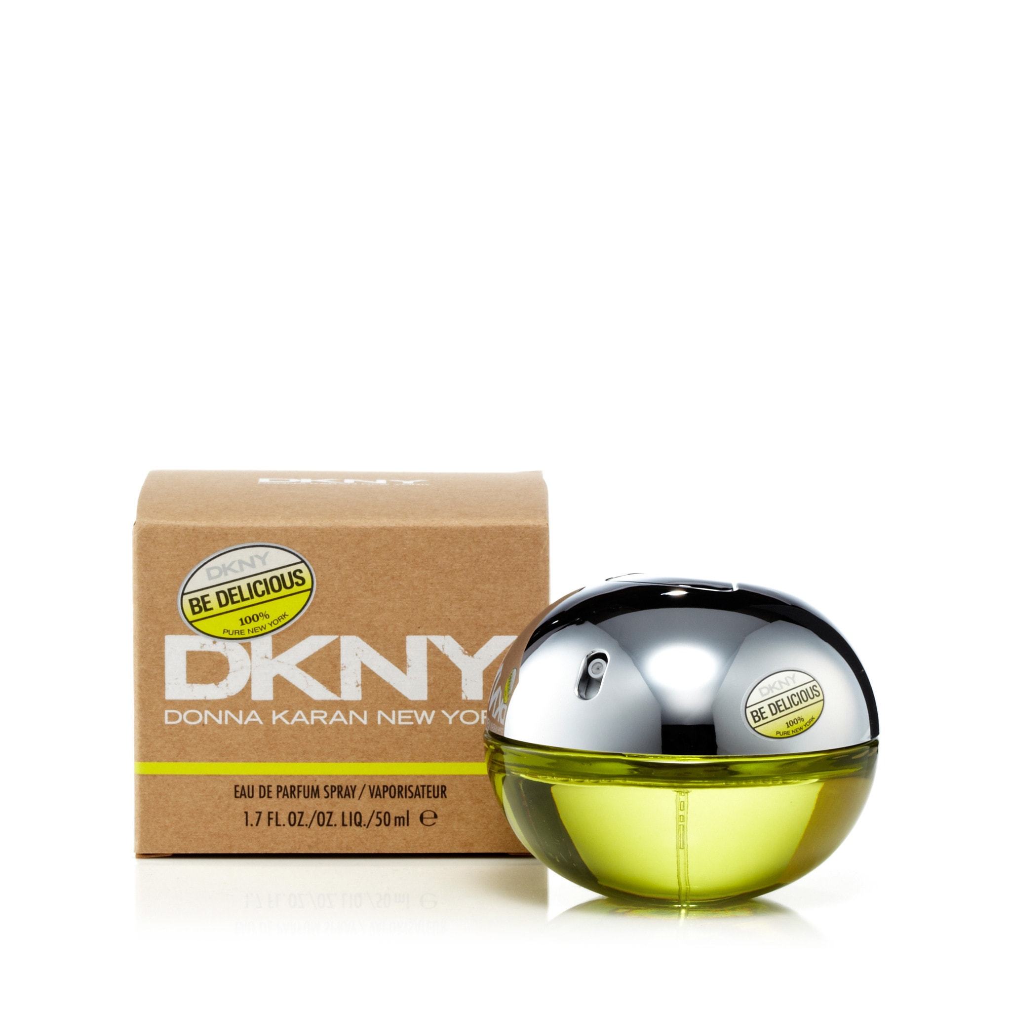 DKNY Be Delicious Women's Eau de Parfum - Fresh Apple Scent for Day & Night Wear - Perfect for Work, Dates & Special Occasions