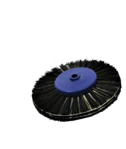 Dental Lab Interleaved Lathe Brush - 3 Inch Diameter Buffing Wheel with Muslin for Polishing & Finishing | Perfect for Dentures, Crowns & Dental Prosthetics