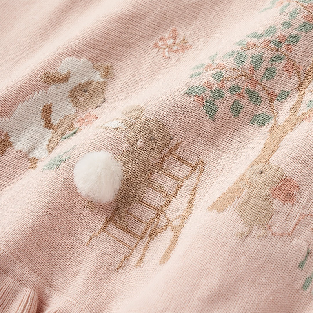Cozy Knit Picnic Blanket for Outdoor Garden, Park & Beach - Soft & Durable Throw for Picnics, Camping & Relaxation