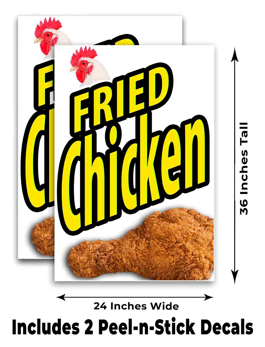 Fried Chicken Vinyl Decal (24