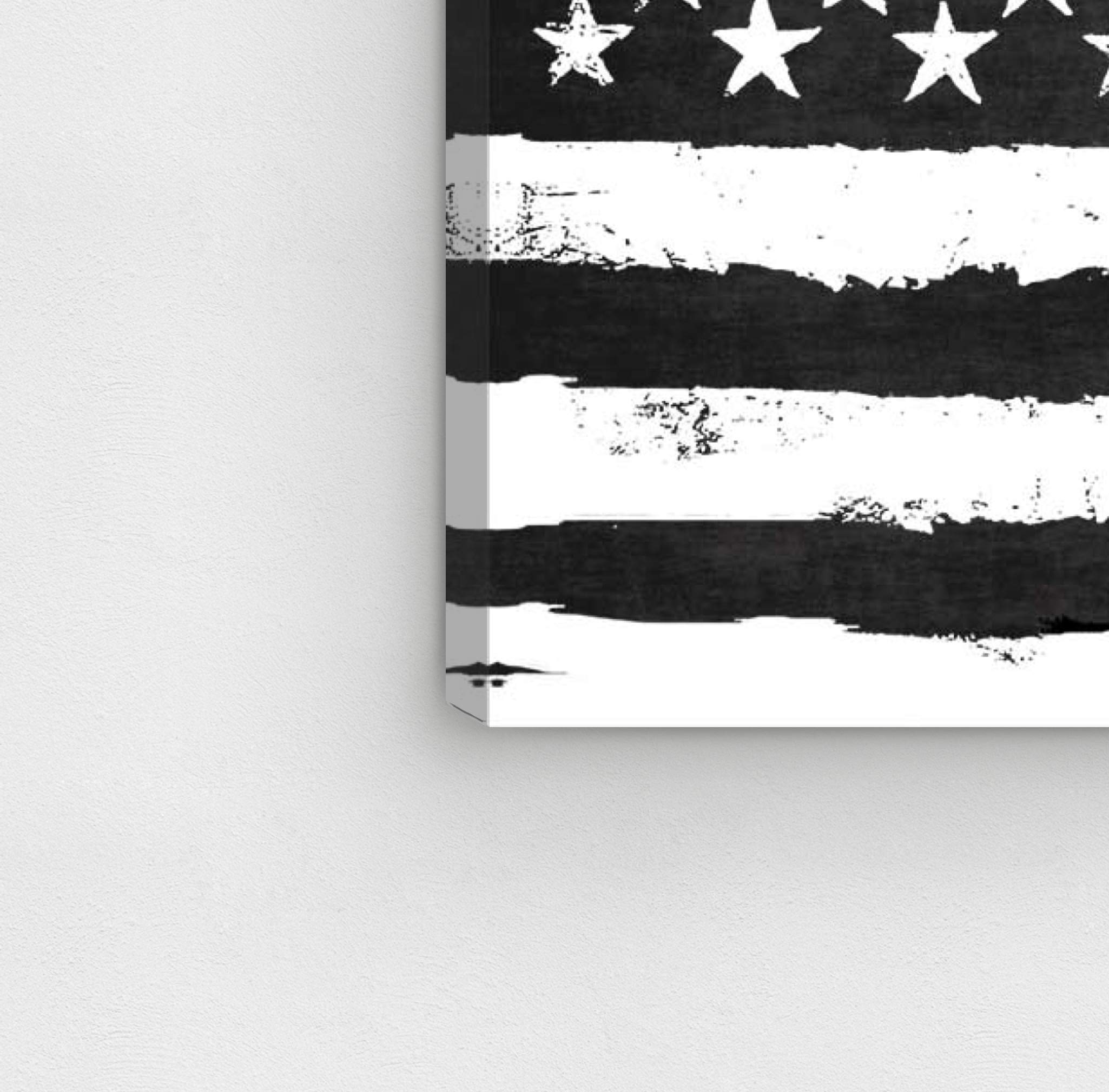 Rocky Freedom Minimalist Patriotic Wall Art Canvas Print - 45