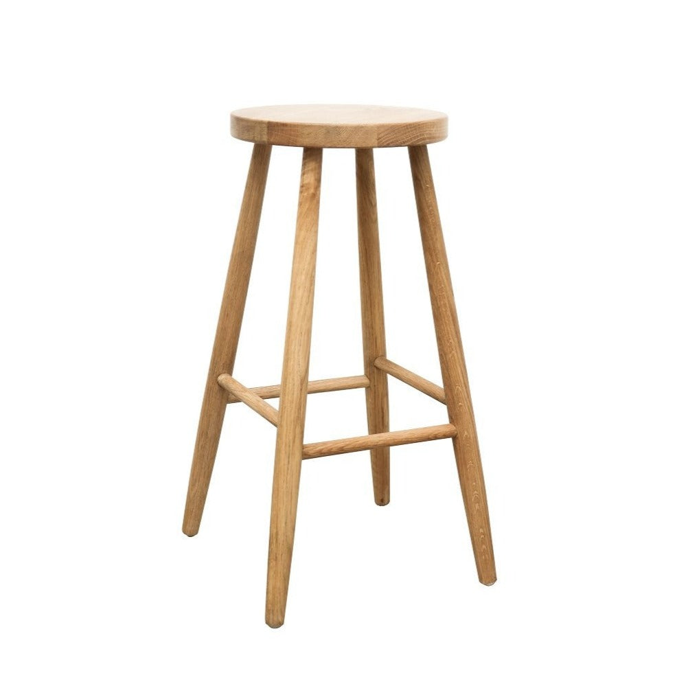 Vicchy Stool 65cm - Modern Bar Stool for Kitchen, Dining Room & Home Decor - Adjustable Height & Comfortable Seating