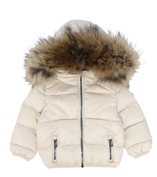 COLMAR FUR BABY DOWN JACKET (6-36 Months) - Warm Winter Coat for Infants & Toddlers | Perfect for Outdoor Play & Cold Weather