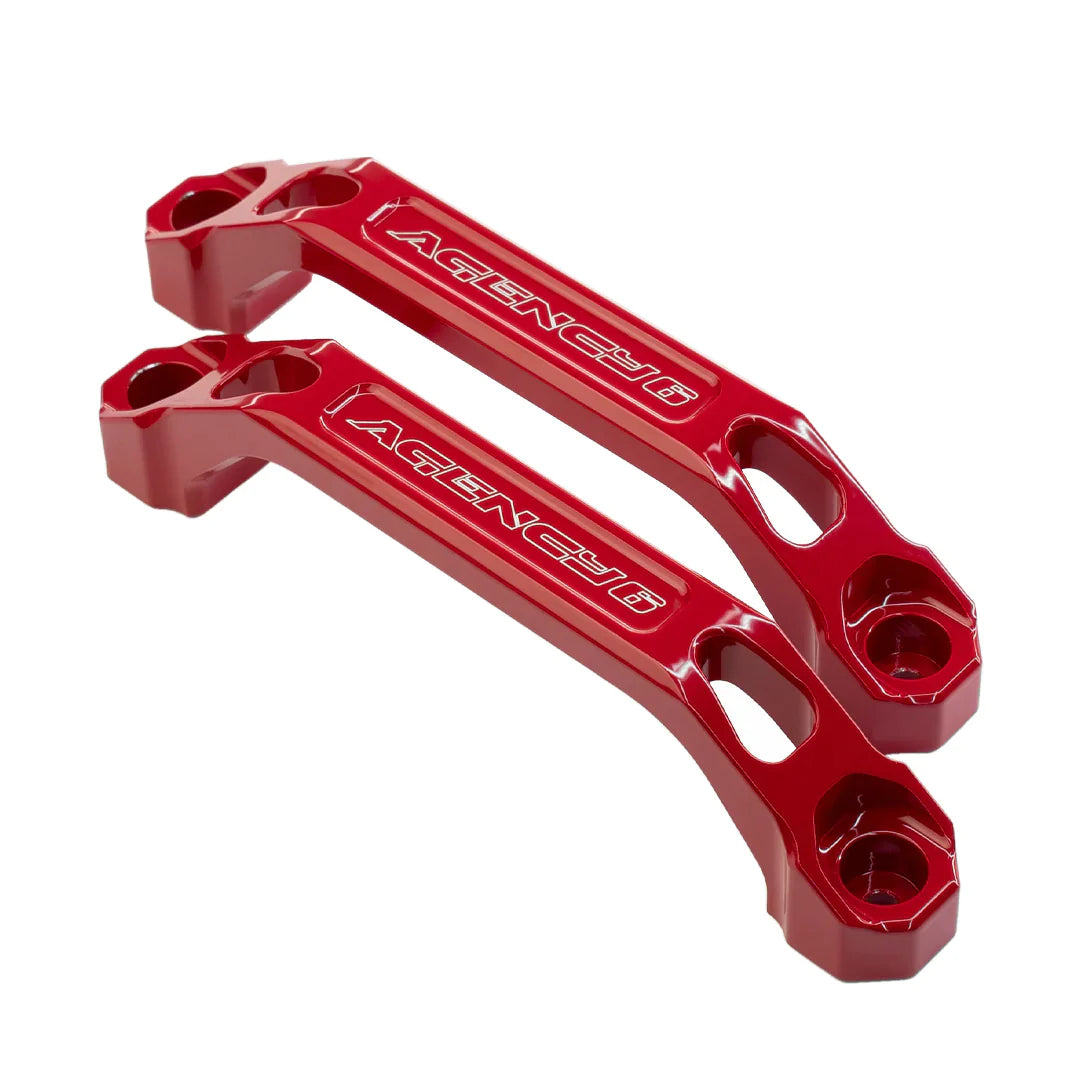 Agency 6 Billet Aluminum Grab Handles for Jeep Wrangler & Gladiator - Off-Road Adventure & Truck Accessories