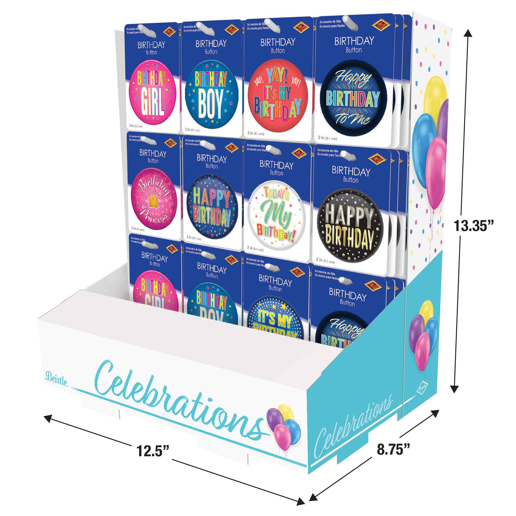 108-Piece Beistle Birthday Party Decorations Kit - Bulk Party Supplies for Celebrations, Events & Home Decor