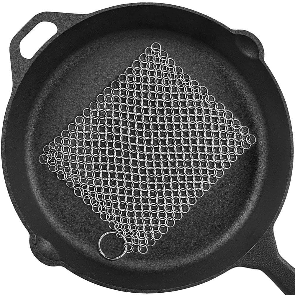 316L Stainless Steel Chainmail Scrubber 8