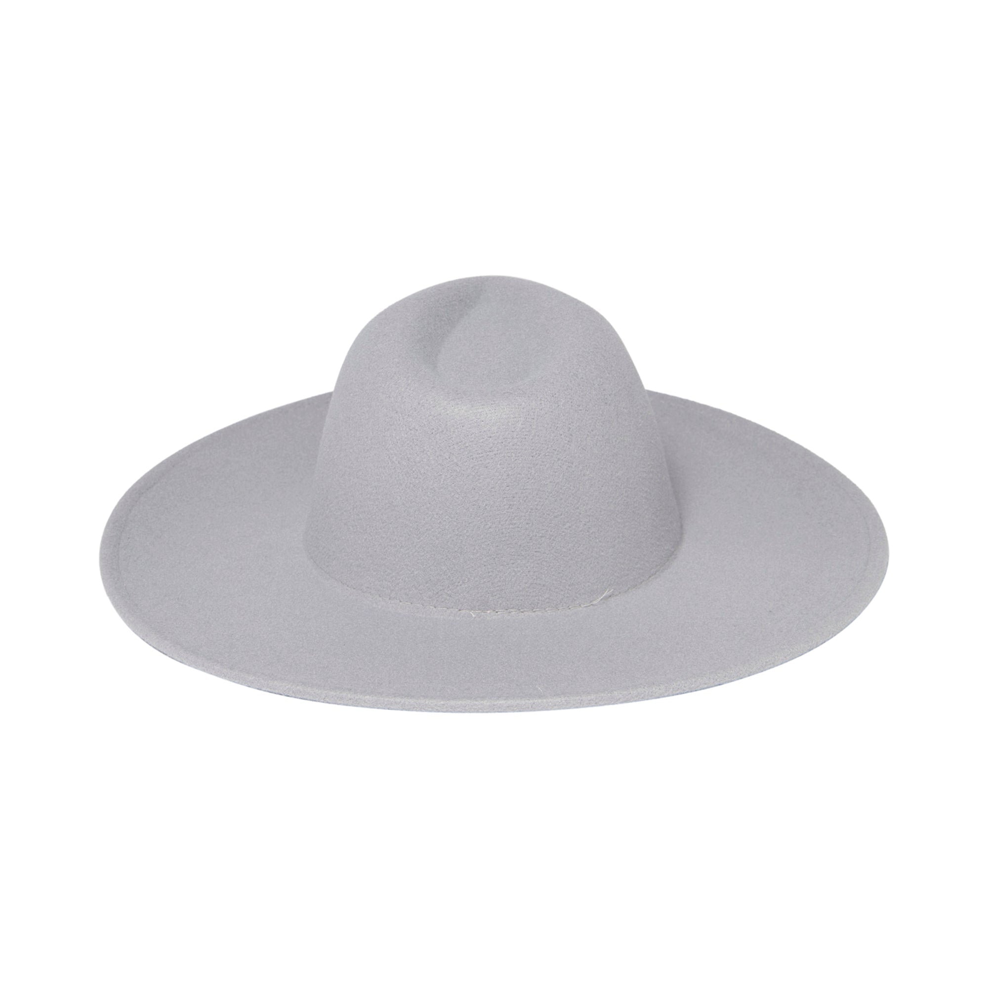 Stylish Women's Faux Felt Wide Brim Fedora Hat - Fashionable Sun Hat for Outdoor Activities, Beach, and Travel