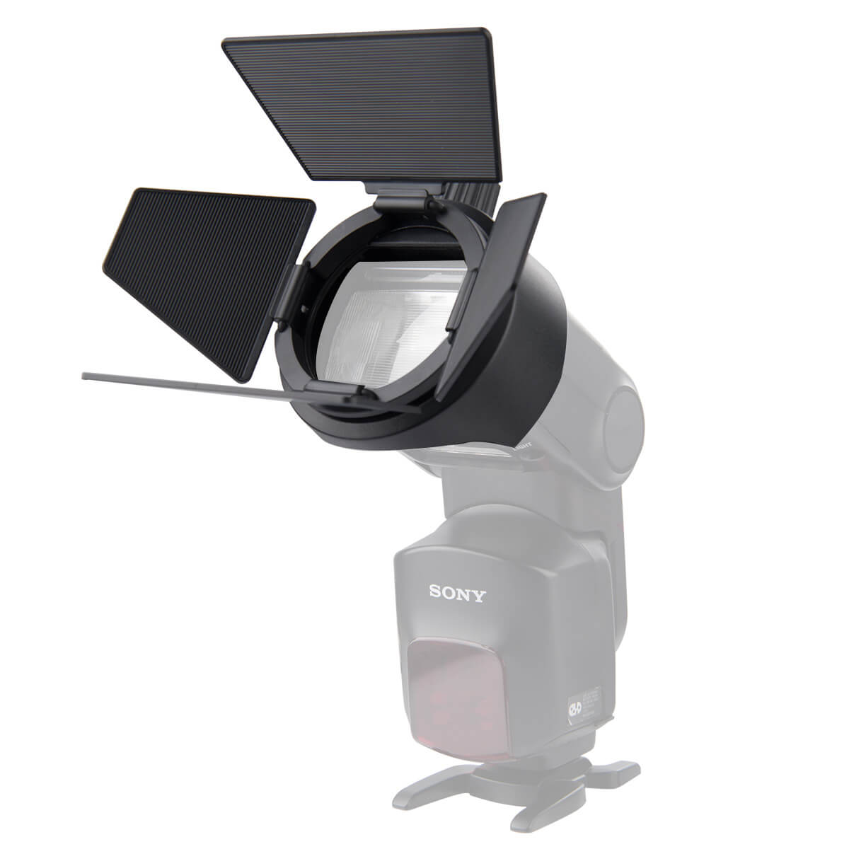 S R1 Round Head Speedlite Flashgun Adapter Bracket Ring - Universal Flash Mount for DSLR Cameras - Perfect for Studio Photography, Portrait Shoots & On-Location Lighting
