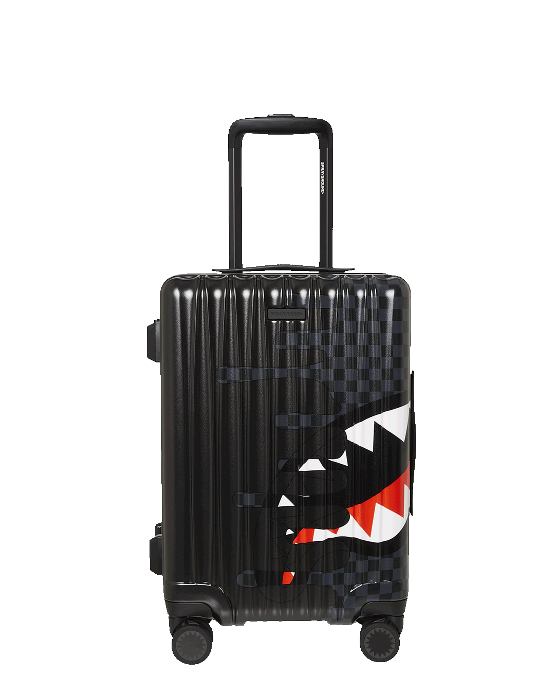 Speed Shark Side Swipe Hard Shell Carry On Luggage - Lightweight Durable Suitcase for Air Travel, Business Trips & Weekend Getaways