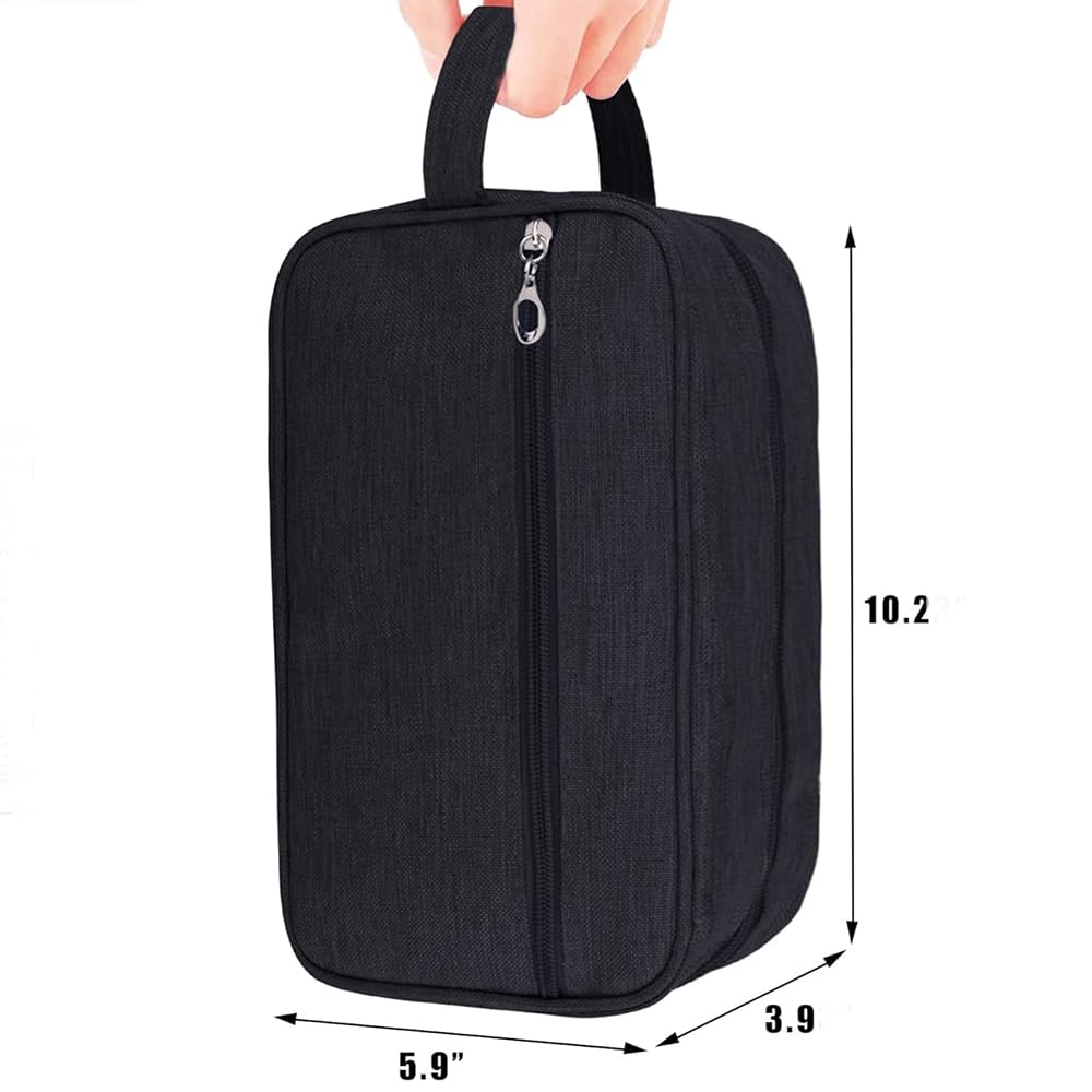 Trawila Travel Toiletry Bag - Water-resistant Cosmetic Organizer for Women & Men | Perfect for Travel & Makeup Storage
