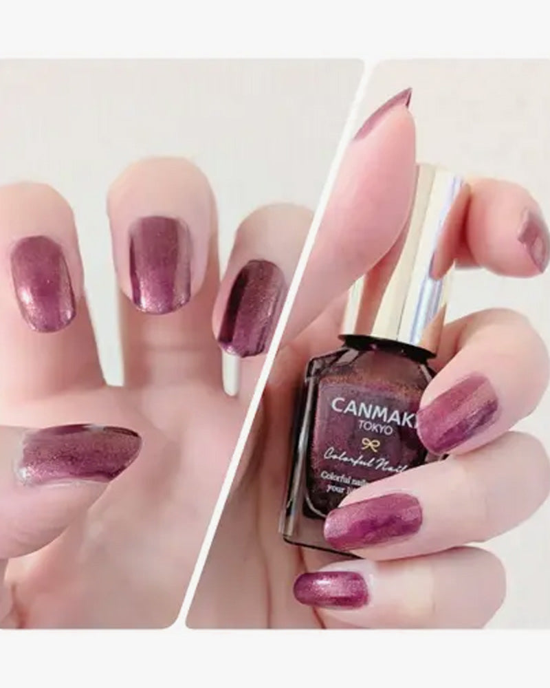 CANMAKE Colourful Nails - Long Lasting Nail Polish Set for Women, Vibrant Colors for Manicure & Pedicure - Perfect for Parties, Weddings, and Everyday Wear