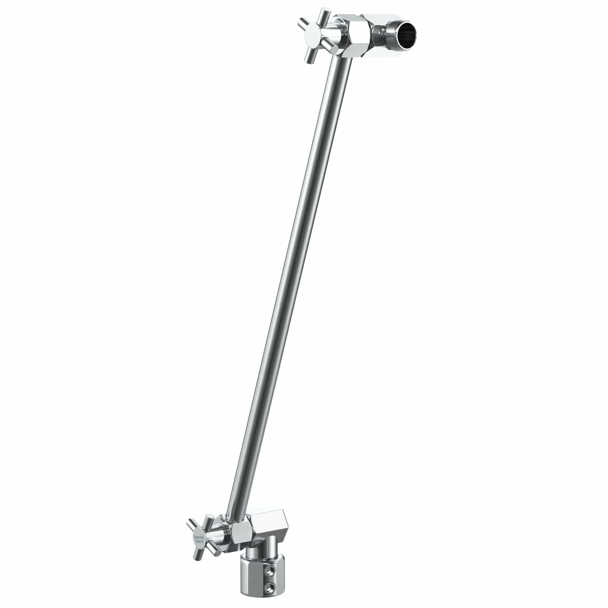 All Metal Adjustable Shower Arm Extension - Extendable Shower Pipe for Height Adjustment, Perfect for Bathroom Renovation & Comfortable Showering Experience