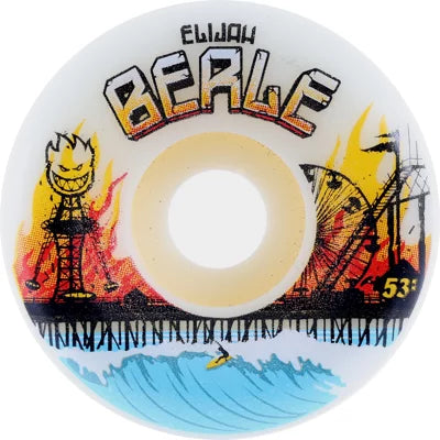 Spitfire F4 99D OG Classic Bearle Heatwave Skateboard Wheels 56mm - High Performance Wheels for Street Skating & Park Riding