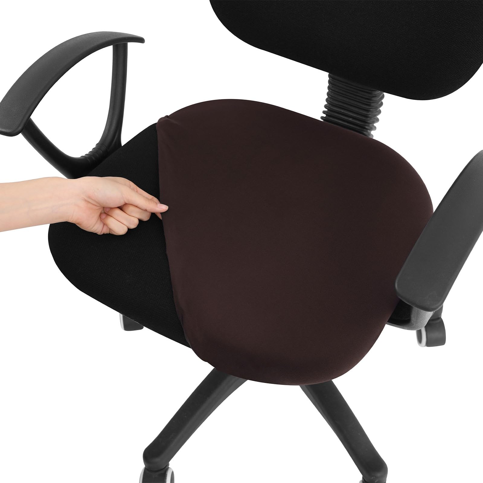 Stretchy Office Chair Cover - Universal Fit, Washable - for Home & Office Use