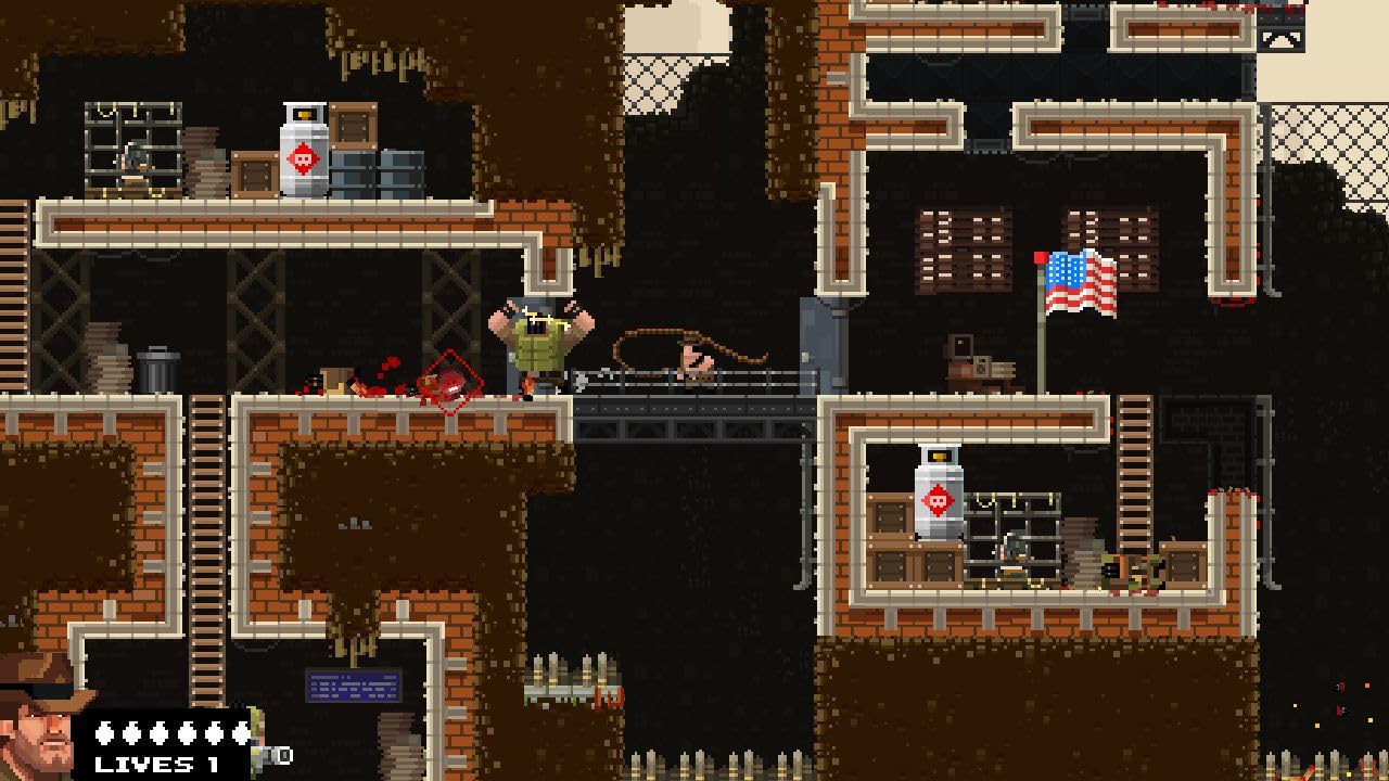 Broforce - Action-Packed PS4 Game | Multiplayer Co-op Adventure | Perfect for Game Nights & Online Battles