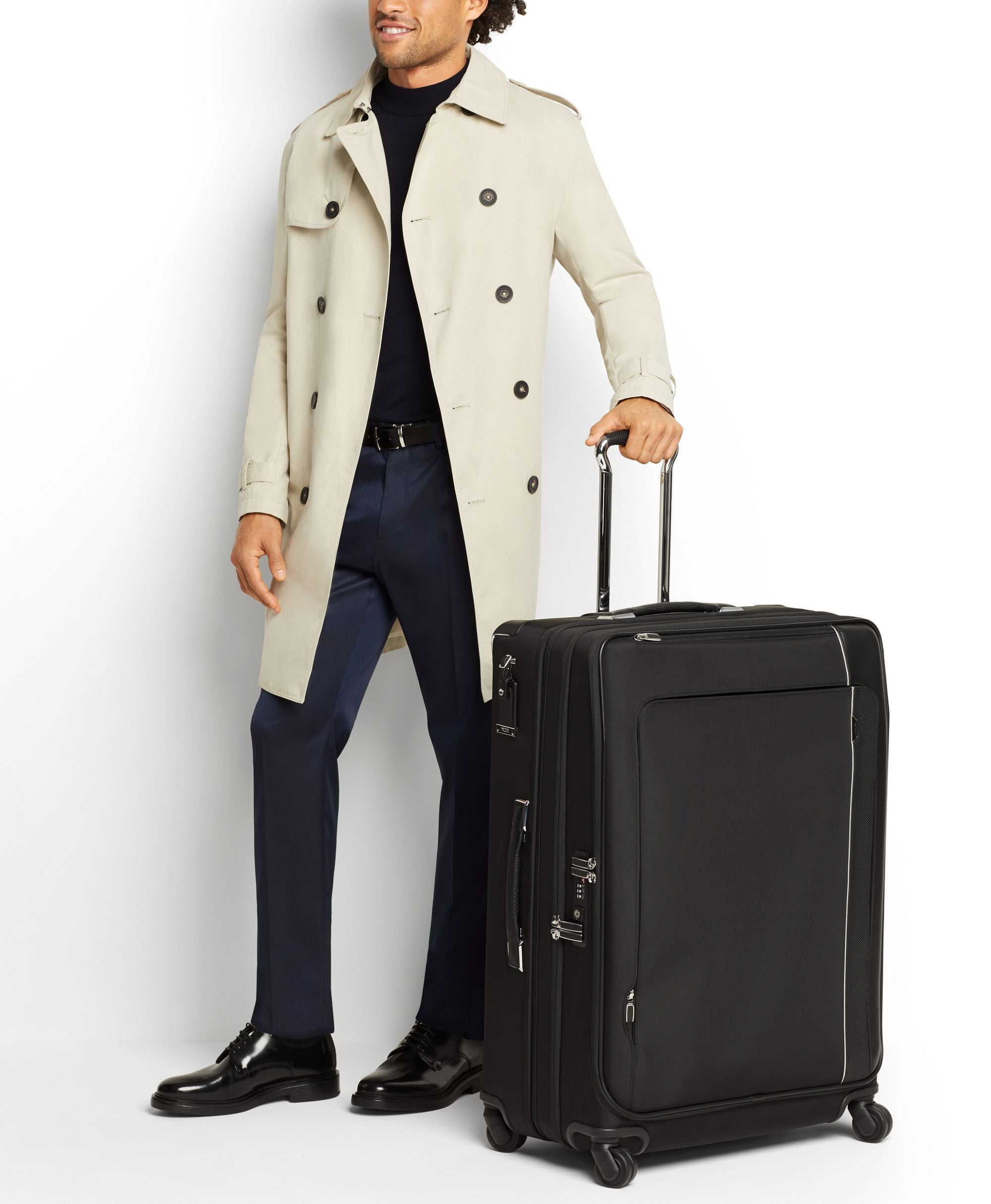Tumi Arrivé Extended Trip Dual Access 4 Wheeled Large Luggage Suitcase - Spacious Carry-On for Business Travel & International Vacations