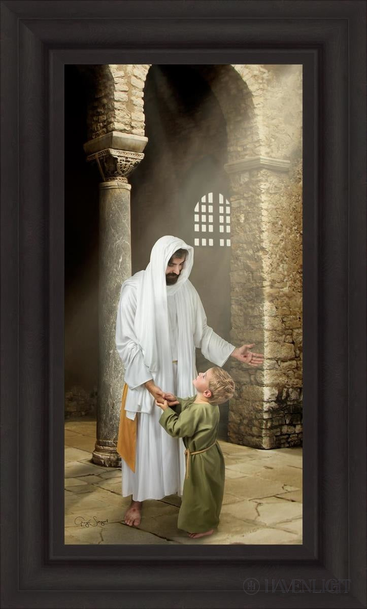 Feeling My Savior's Love - Inspirational Christian Wall Art Decor for Home, Church & Office - Perfect for Religious Gifts & Spiritual Encouragement