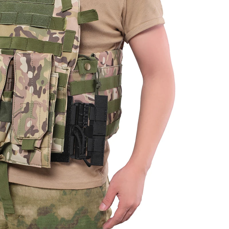 Universal Quick Release Buckle Set for Tactical Vests - Heavy Duty Plastic Side Release Buckles for Military Gear, Backpacks & Outdoor Equipment - Perfect for Hiking, Camping & Airsoft Accessories