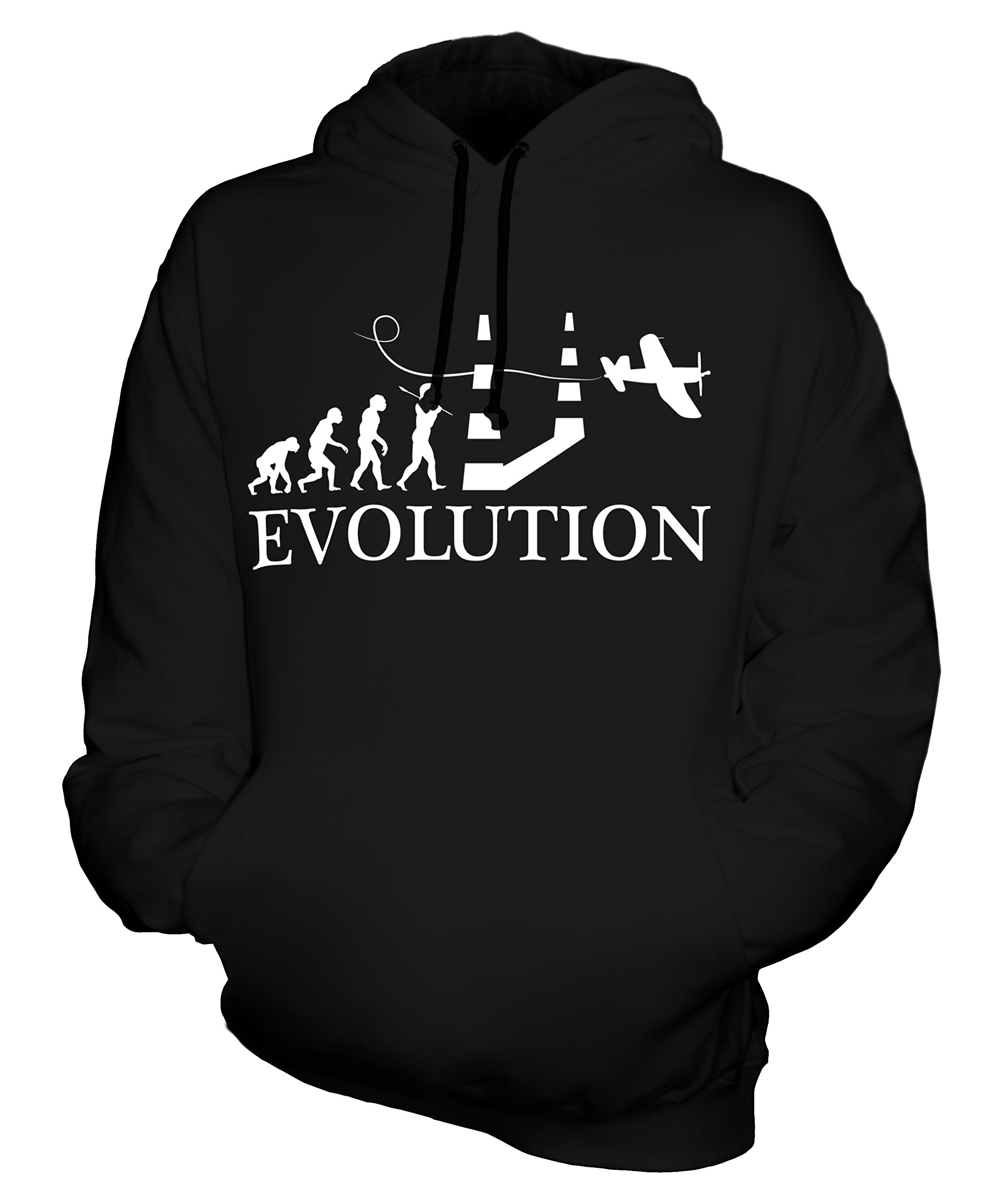 Unisex Air Race Evolution Hoodie for Men & Women - Comfortable Casual Wear for Running, Gym & Everyday Use