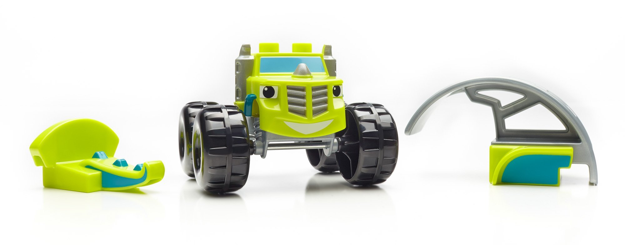 Mega Bloks Smash Stunt ZEG Building Blocks Set - 80 Pieces Construction Toy for Kids Ages 5+, Perfect for Creative Play & STEM Learning at Home or School