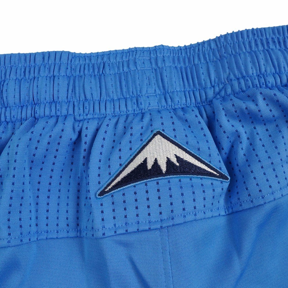 adidas Denver Nuggets NBA Light Blue Authentic On-Court Climacool Team Game Shorts for Men - Breathable Basketball Shorts for Training, Games & Casual Wear