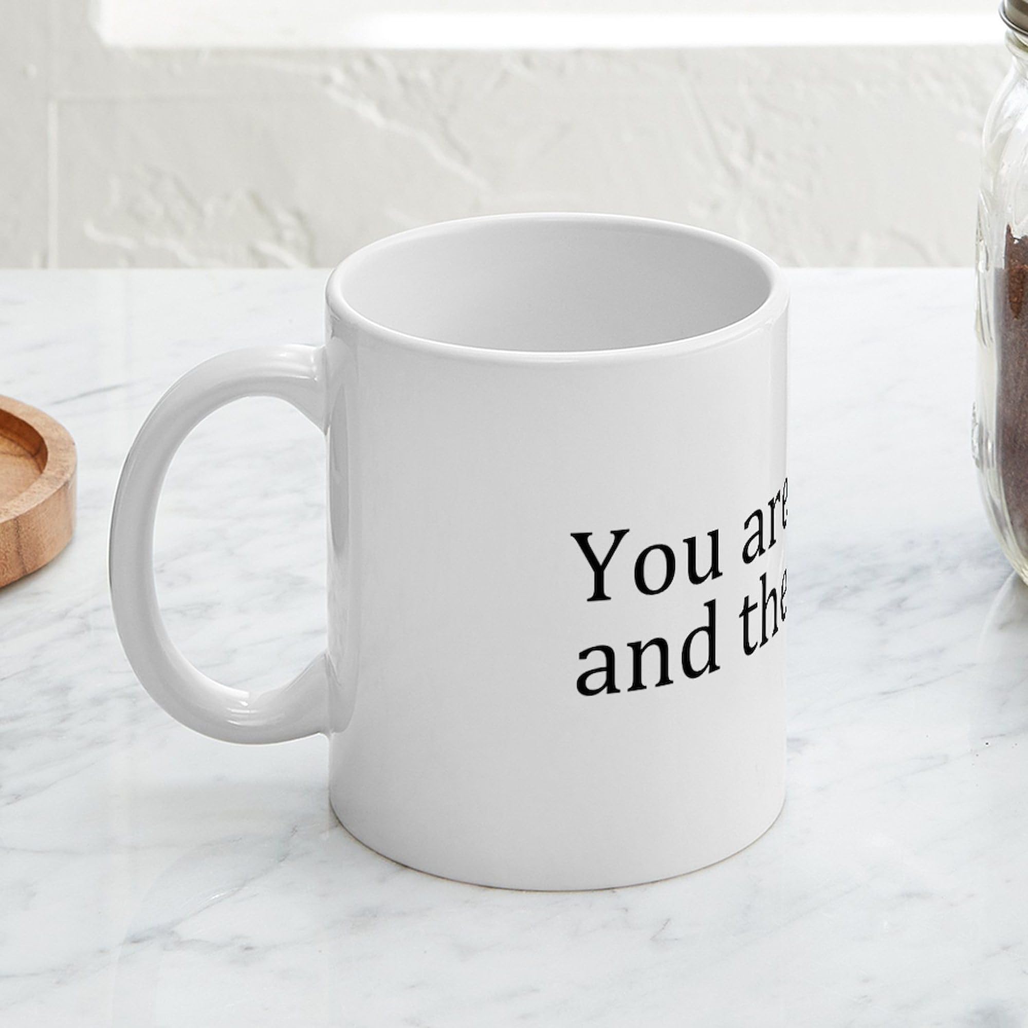 CafePress Therestisdrag 11 oz (325 ml) Ceramic Coffee Mug - Perfect for Home, Office & Gifts | Funny Novelty Drinking Cup for Tea, Hot Chocolate & Coffee Lovers