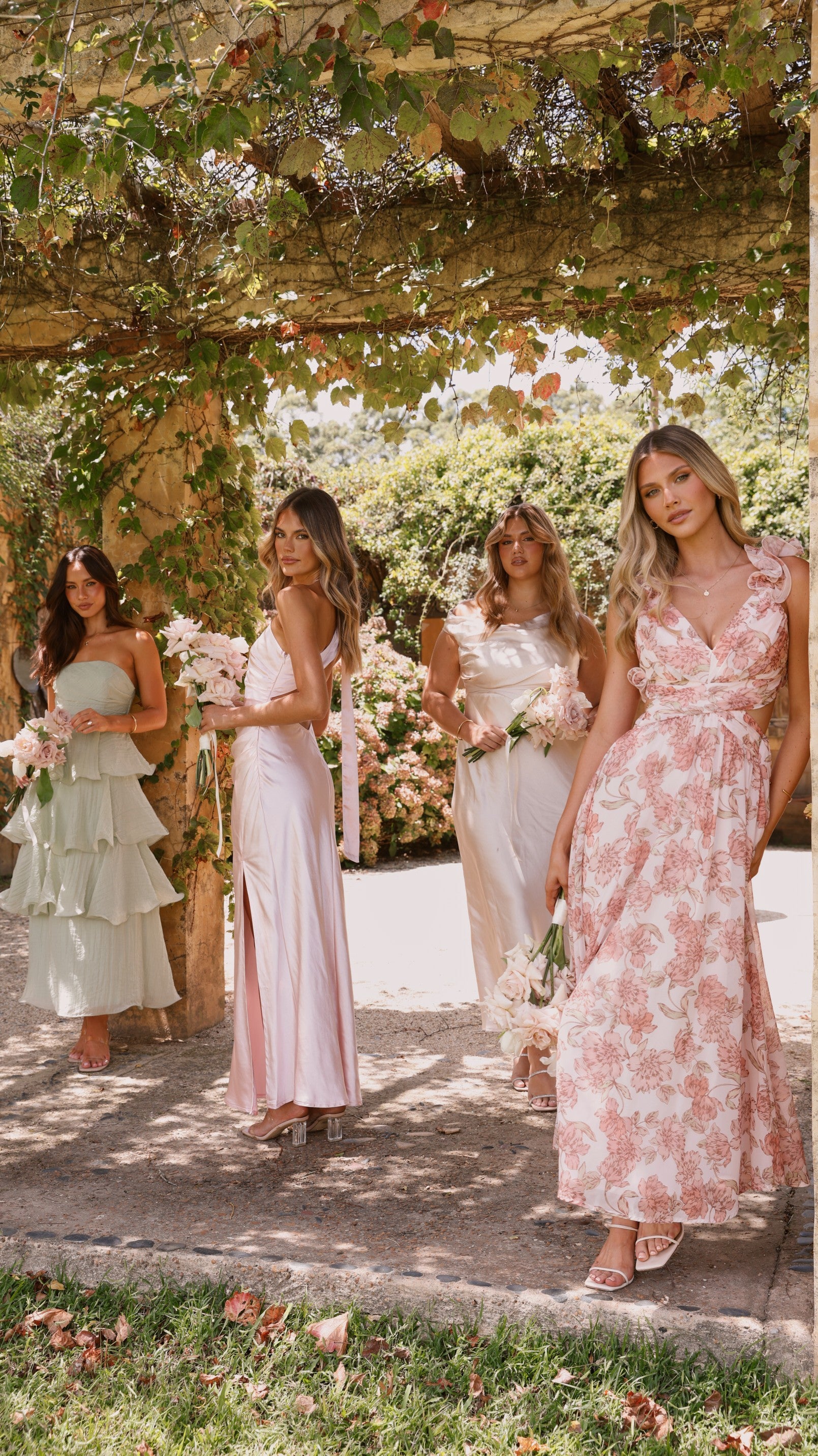 Lanica Maxi Dress for Women - Flowy Sage Green Summer Dress - Perfect for Beach Vacation, Wedding Guest & Casual Outings