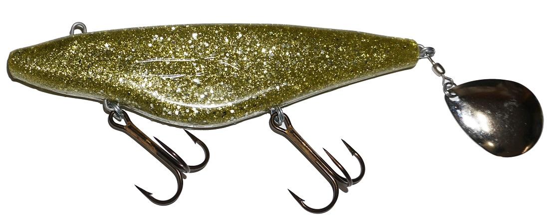 Bondy Bait Co Mini Wobbler Fishing Lure - Topwater Bass Trout Crappie Bait - Perfect for Freshwater and Saltwater Fishing Adventures