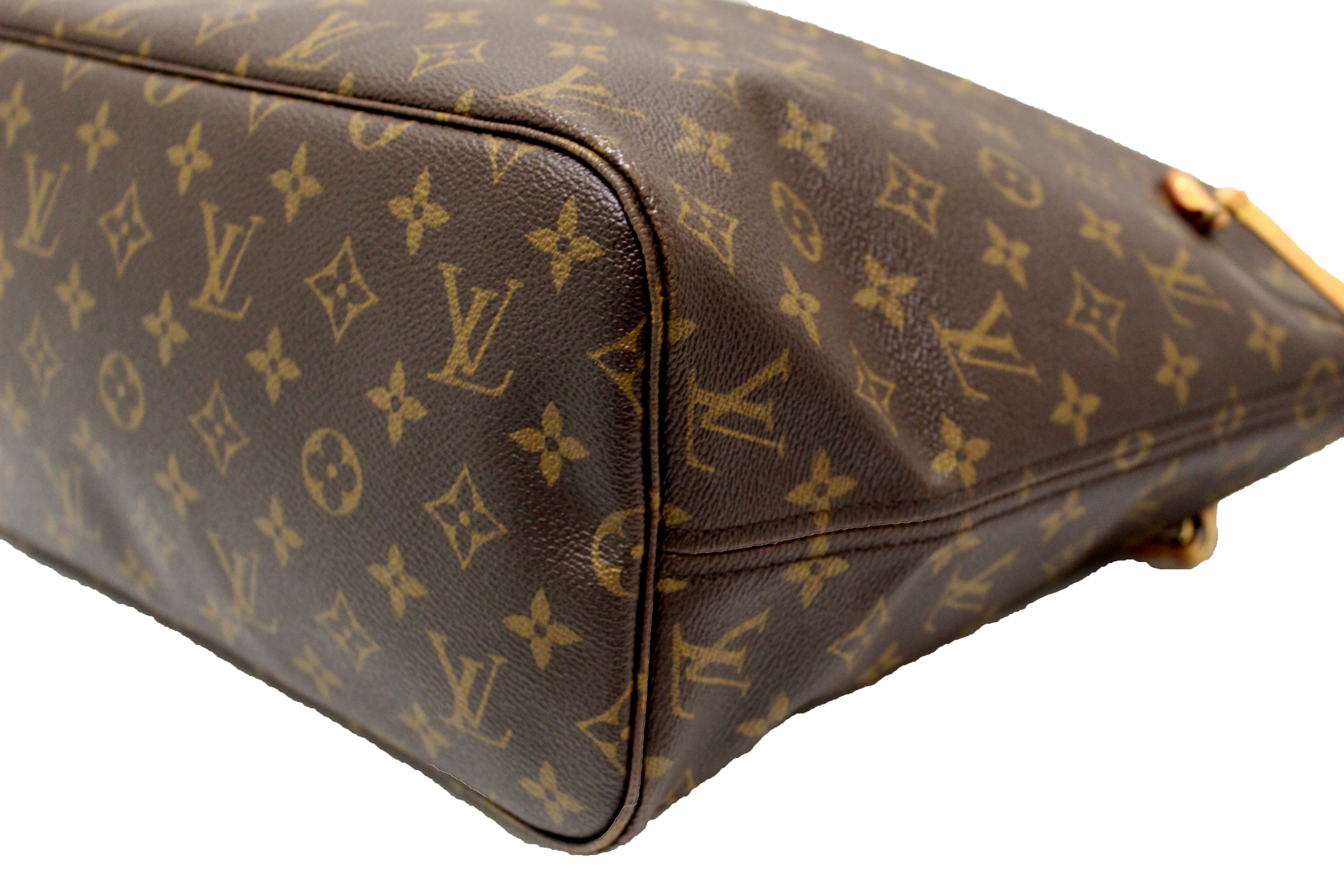 Authentic Louis Vuitton Monogram Neverfull MM Tote Bag - Luxury Designer Handbag for Women, Perfect for Work, Travel & Everyday Use