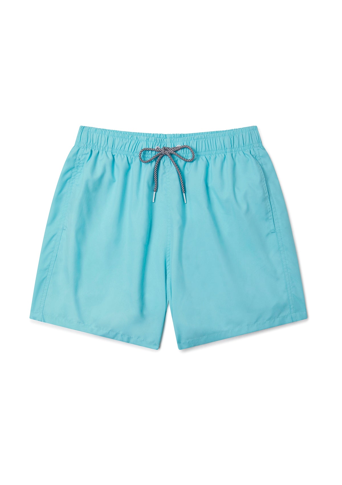 Bacalar Blue Swim Shorts for Men & Boys - Quick-Dry Beach Swimwear Set for Father and Son - Perfect for Pool, Beach, and Summer Vacations