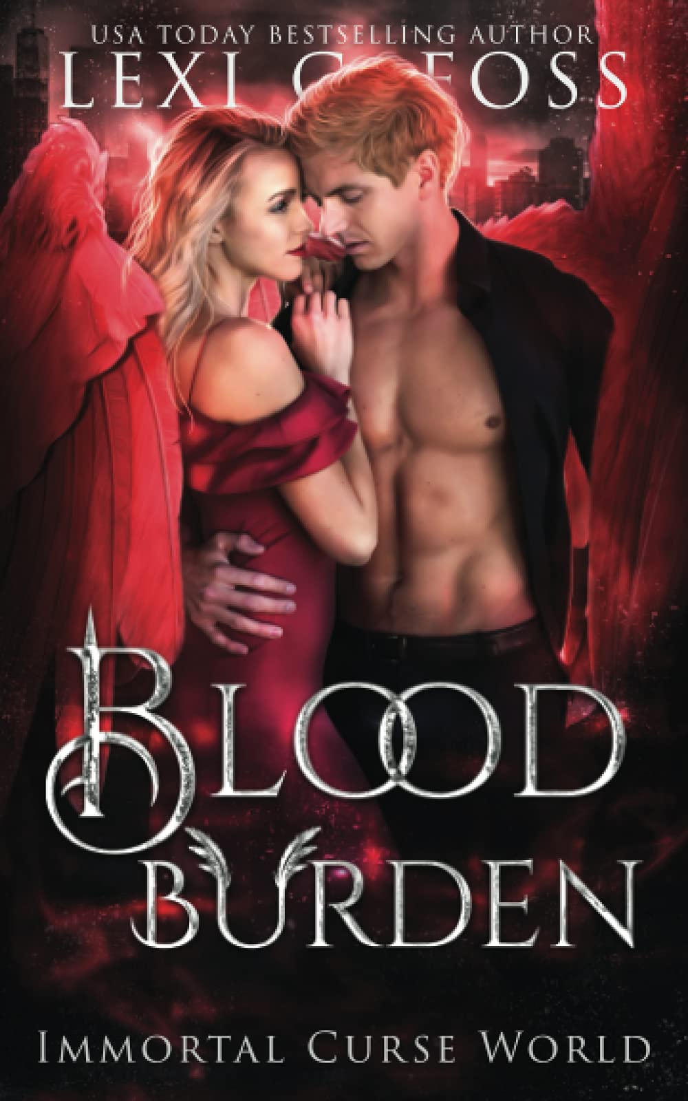 Blood Burden: A Dark Paranormal Romance Novel (Immortal Curse World Series) - Perfect for Vampire Fantasy Lovers & Gothic Romance Readers