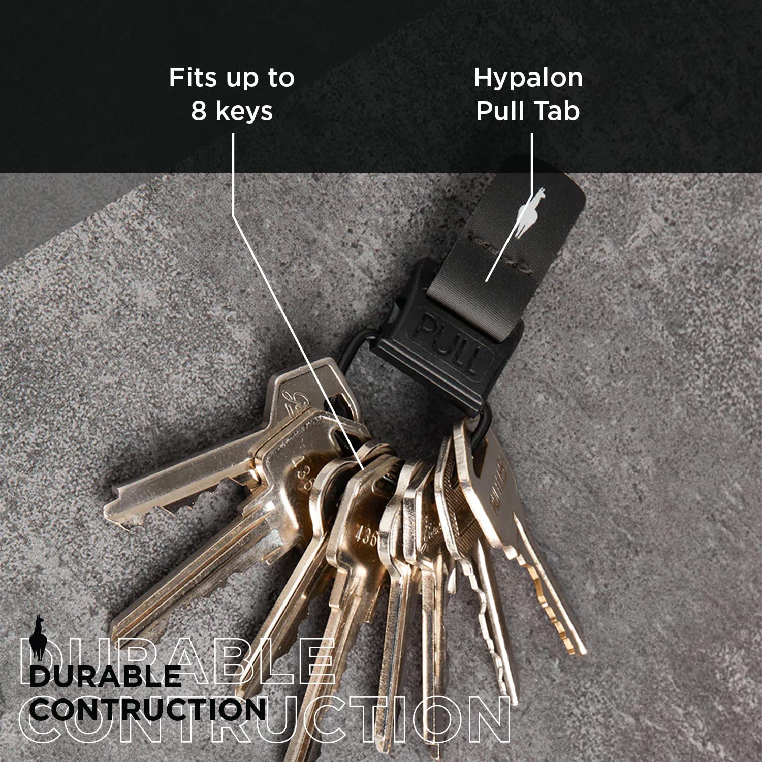 ALPAKA HUB Keychain with Quick Release Magnetic System - Secure & Functional Clip for Keys, Wallets & Everyday Carry (EDC) | Perfect for Home, Office & Travel Accessories