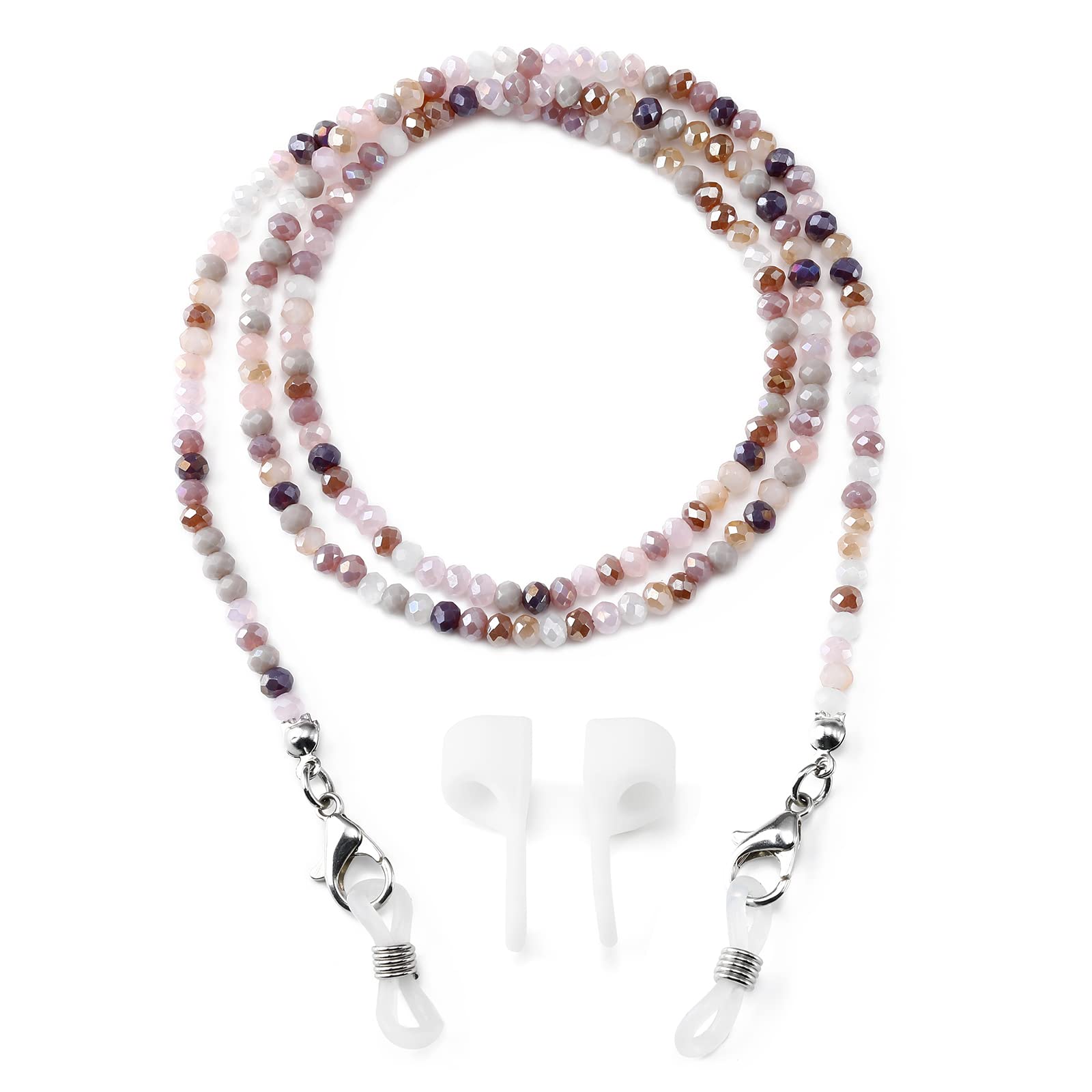 Stylish Mask Chain for Women - Adjustable Glasses Strap & Sunglasses Holder, Compatible with AirPods - Perfect for Work, Travel, and Outdoor Activities