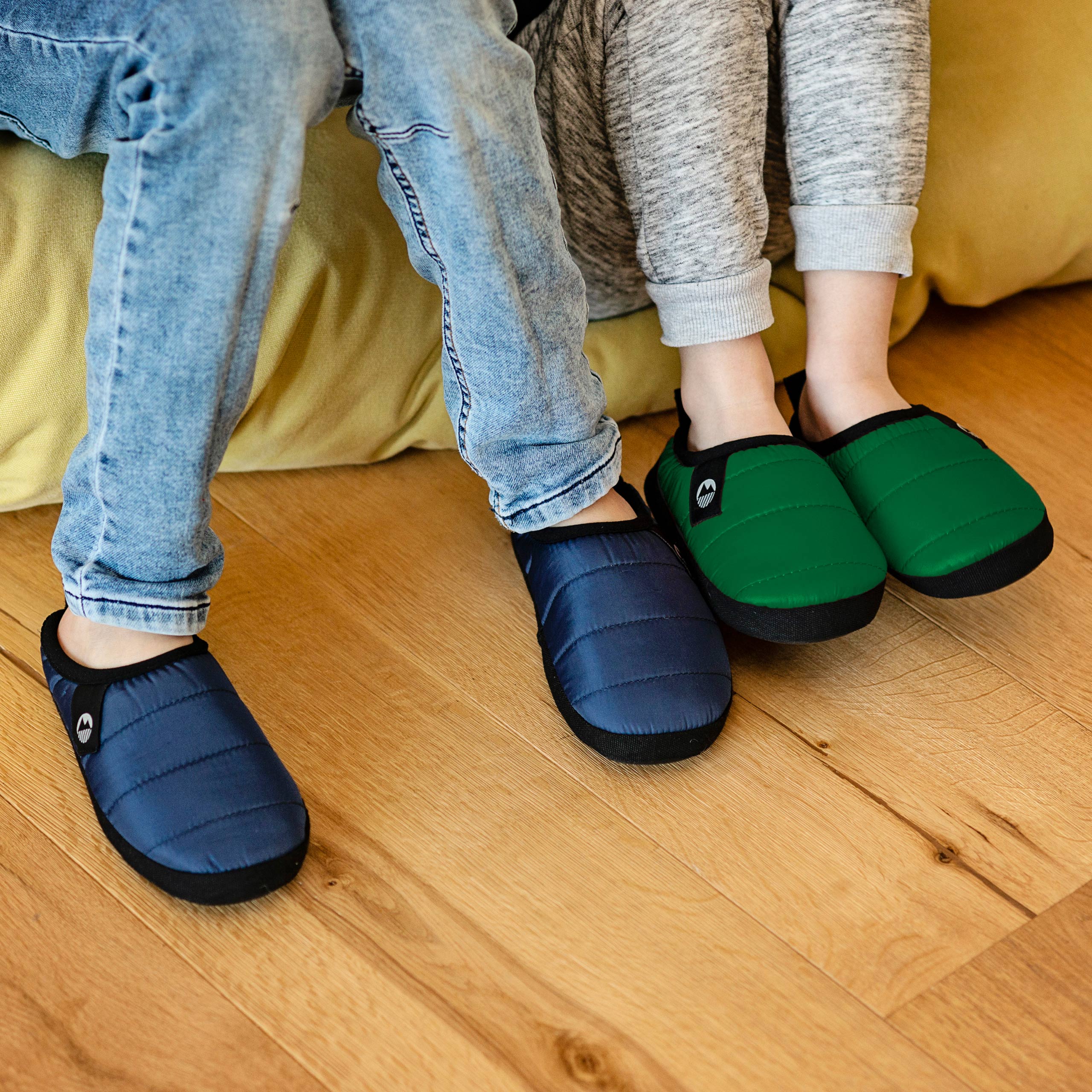 Ultra Warm Kids' Tent Slippers - Cozy Indoor/Outdoor Winter House Shoes for Boys & Girls - Perfect for Camping, Sleepovers and Home Comfort