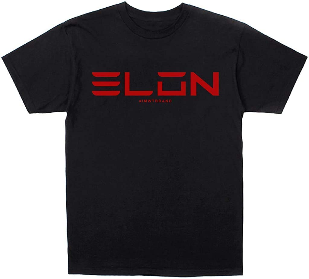 Elon Musk Inspired Tesla T-Shirt - Premium Tesla Fan Merchandise, Black Cotton Tee with Free 1.5