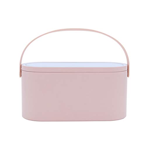 Balems Travel Makeup Case with LED Mirror - Portable Cosmetic Organizer for Travel & Home