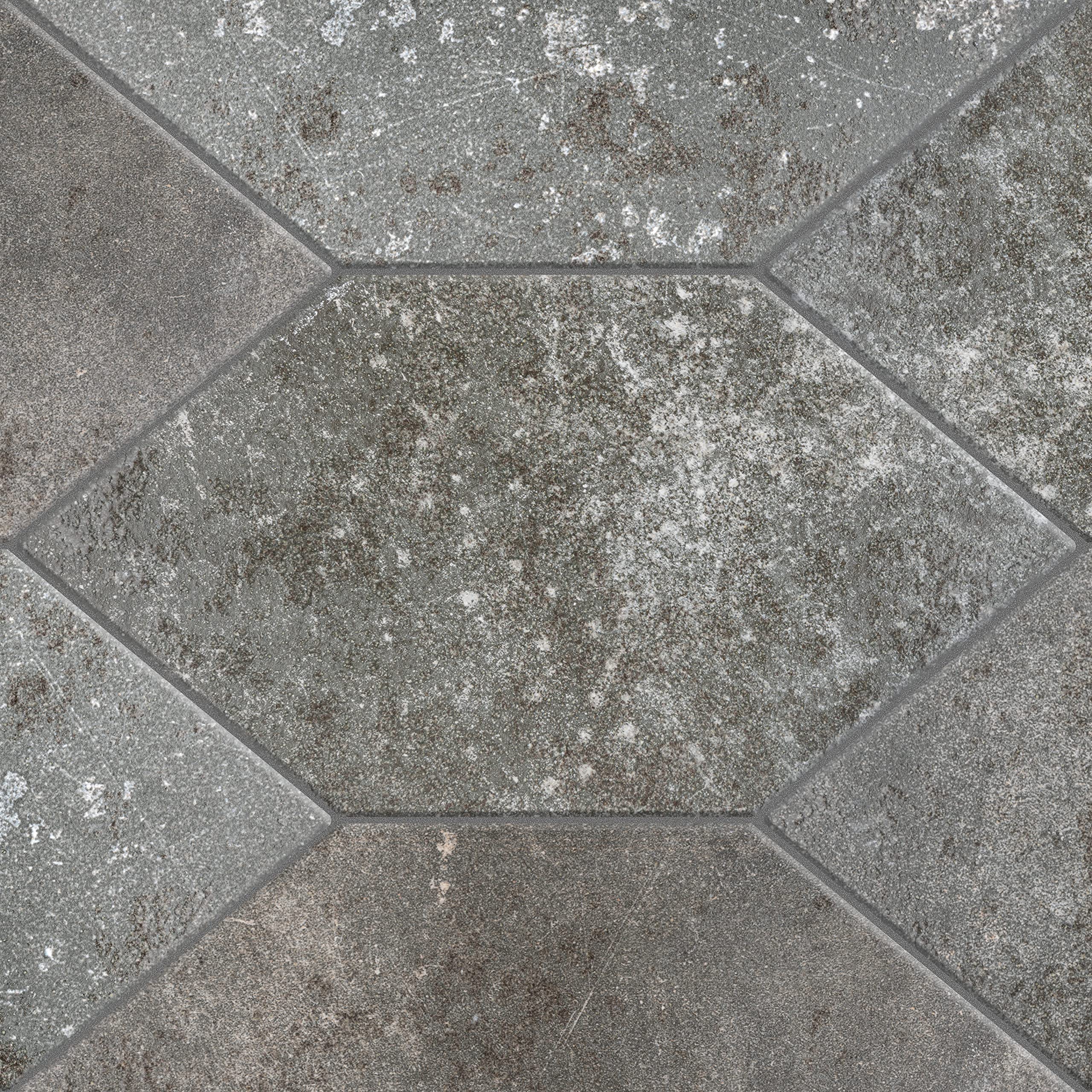 Merola Tile Magma Kayak Grey 6.5x12.5 Inch Porcelain Floor & Wall Tile - Perfect for Bathroom, Kitchen Backsplash & Shower Renovation