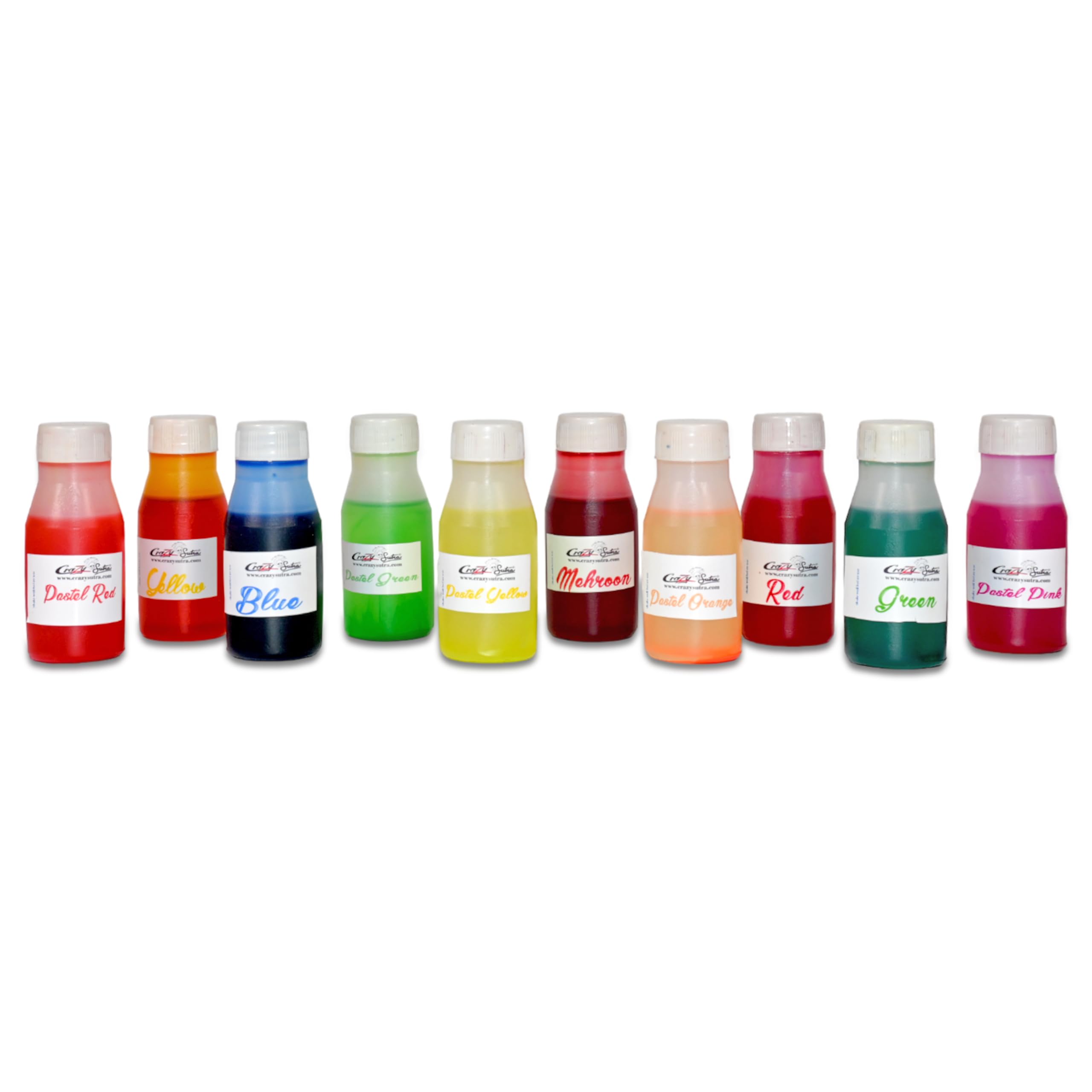 Premium Candle Making Pigment Set - 10 Vibrant Colors (30ml Each) for DIY Soy Wax, Paraffin & Beeswax Candles - Perfect for Home Decor, Gifts & Craft Projects