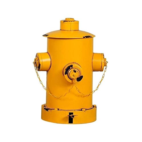 Stainless Steel Trash Can - 13 Gallon Garbage Bin for Home, Office, School & Public Spaces | Durable Waste Basket with Lid | Ideal for Recycling, Paper Waste & Street Use (Yellow)