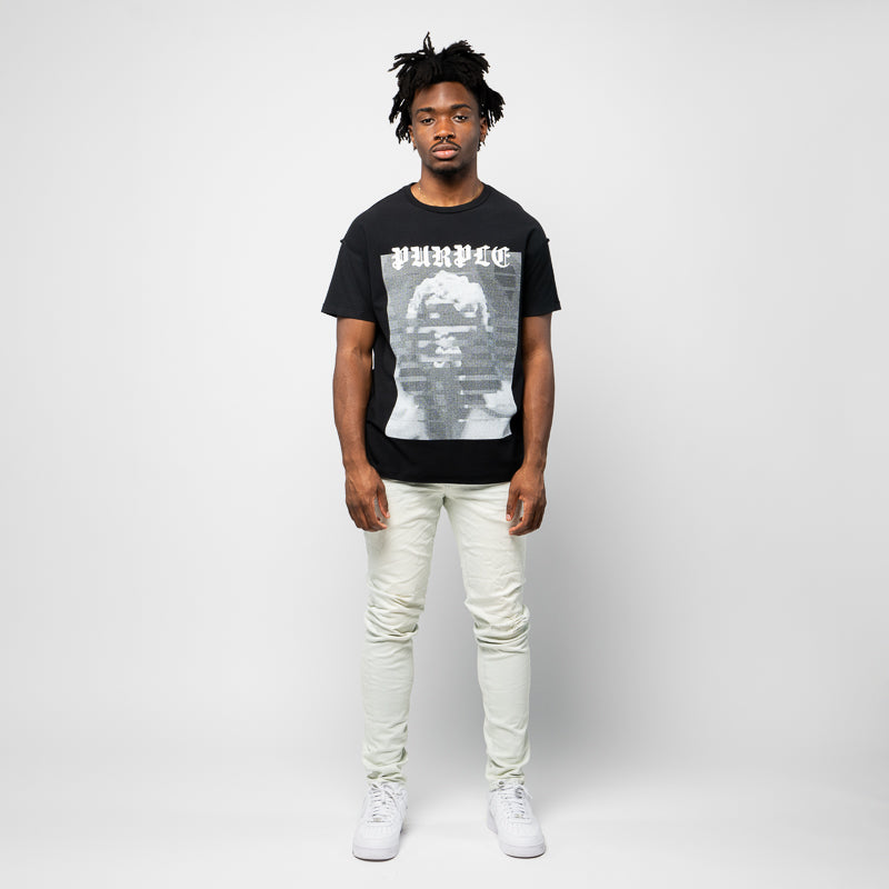 Purple Brand Mind Blown Graphic T-Shirt - Black | Trendy Streetwear for Men & Women | Perfect for Concerts, Parties & Casual Outfits